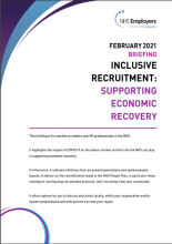 Inclusive recruitment: supporting economic recovery